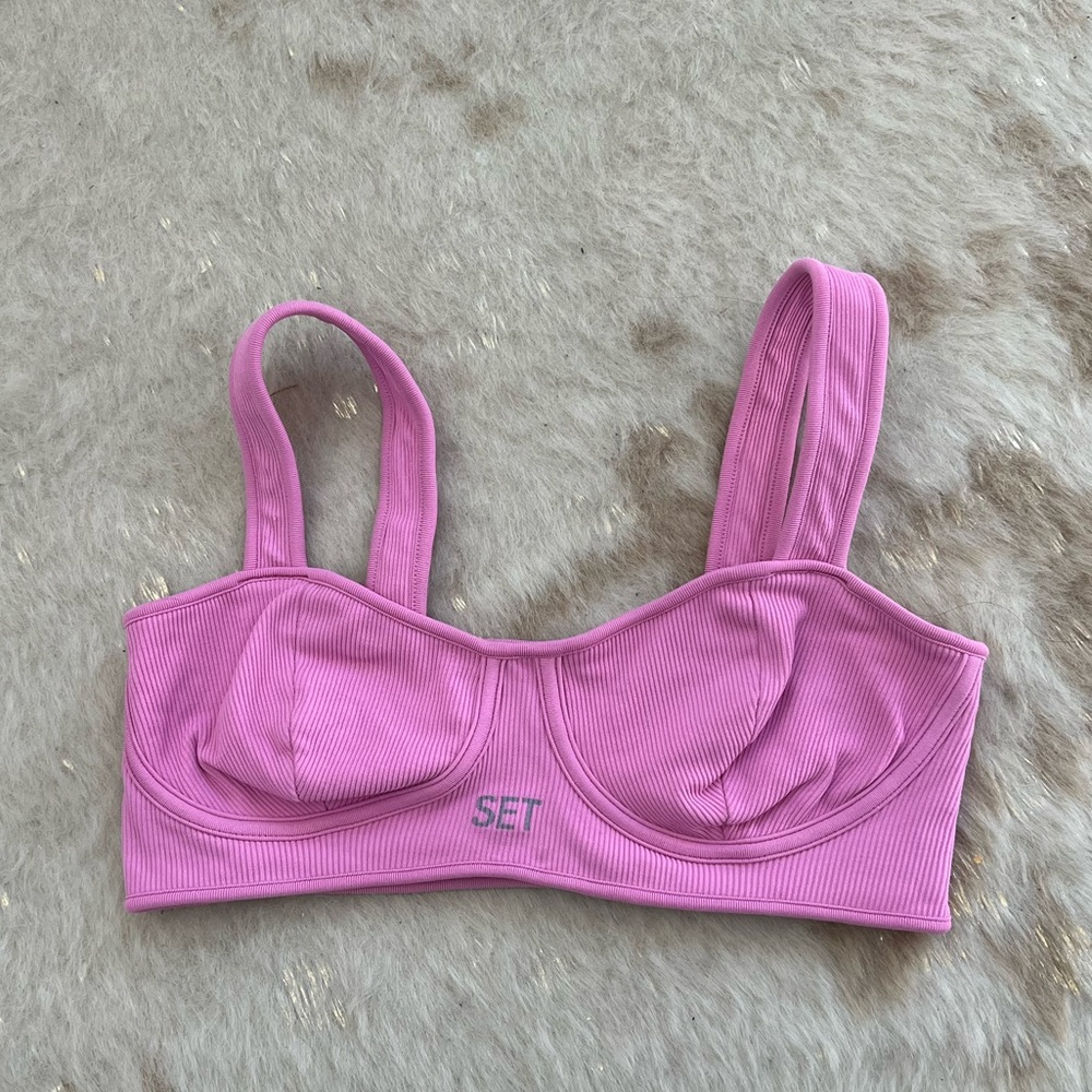 SET Active Sculptflex Contour Bra in Flamingo